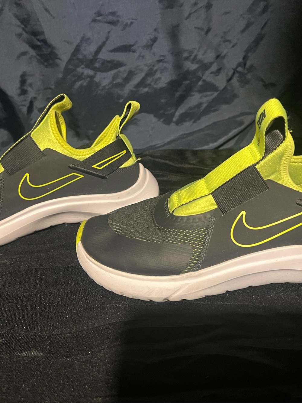 Nike flex plus black and lime